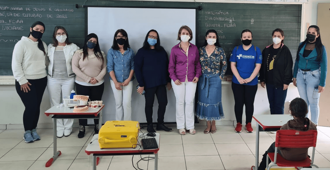 Secretaria de Educação de Itararé (SP) promove palestra sobre saúde bucal
