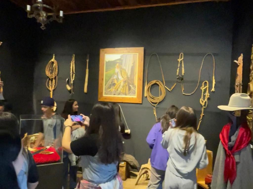 Alunos da rede estadual de Ensino visitam exposição ‘Itararé pelo tropeirismo’